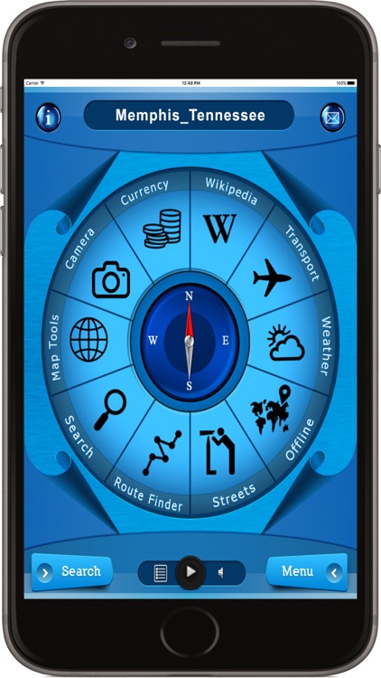 Memphis Tennessee - Offline Maps navigator