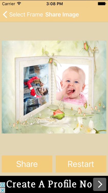 Happy Family HD Photo Collage Frame