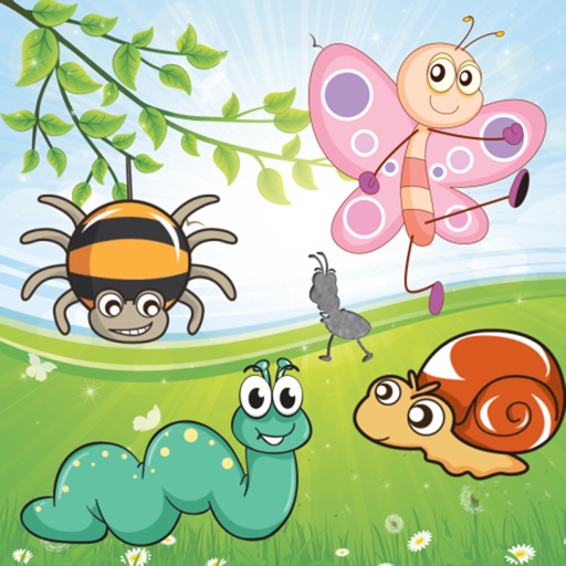 Insects Puzzles for Toddlers and Kids icon