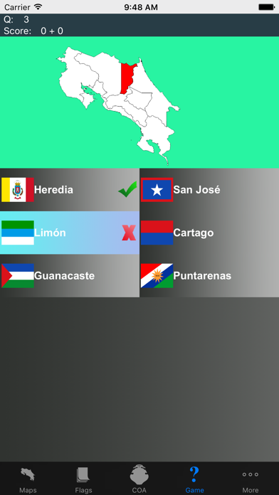 How to cancel & delete Costa Rica Province Maps, Flags, Capitals from iphone & ipad 2