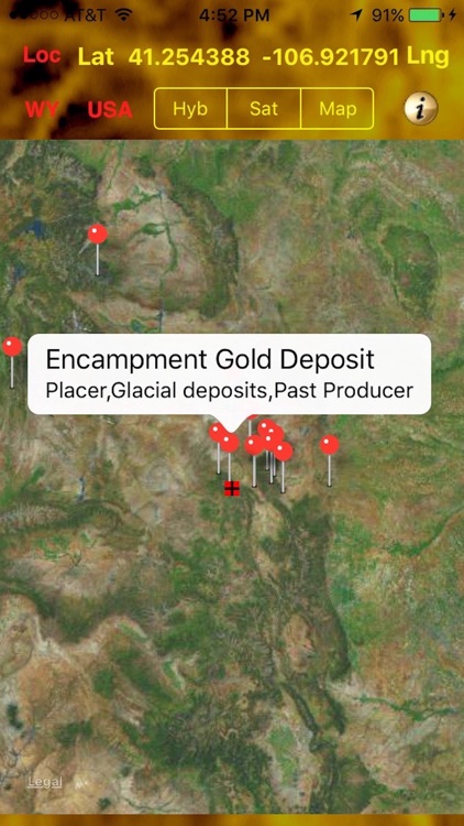 GoldMapWYPro by George Fedak