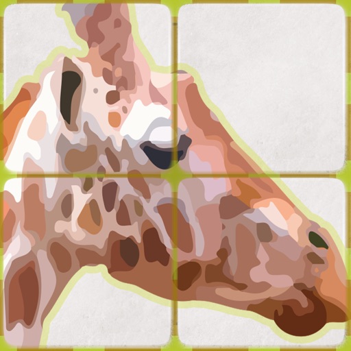 Africa Animal Slide Puzzle iOS App