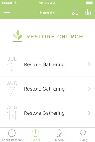 Restore App screenshot 2