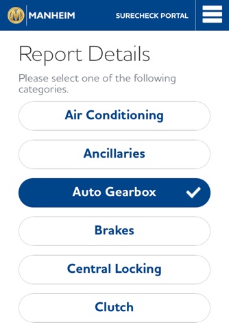 Manheim SureCheck screenshot 2