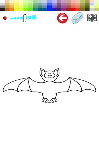 Happy Bats Color Game screenshot 2