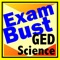 Choose from: GED Exam JUMBLE, GED Exam REVIEW, and GED Exam QUIZ