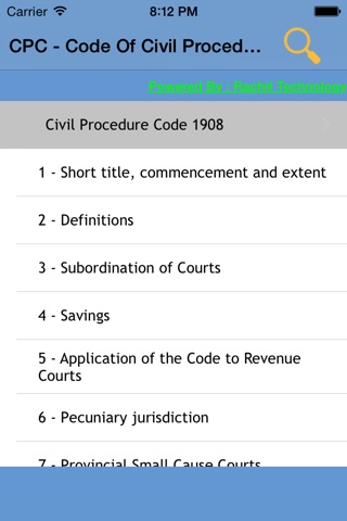 Code of Civil Procedure India screenshot 4