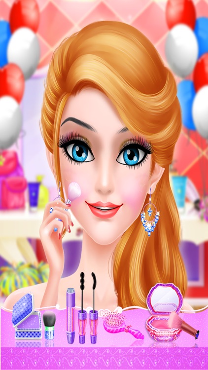 pink princess makeover games for girls