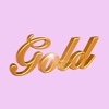 Gold Words Animated Stickers