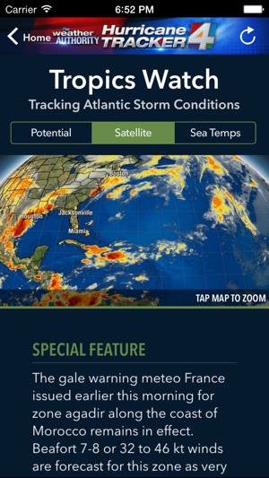 WJXT Hurricane Tracker(圖2)-速報App