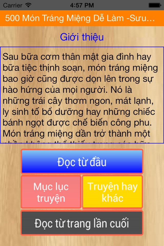 Món Tráng Miệng Ngon screenshot 3