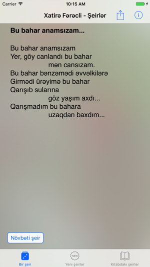 Xatirə Fərəcli - Şeirlər(圖3)-速報App