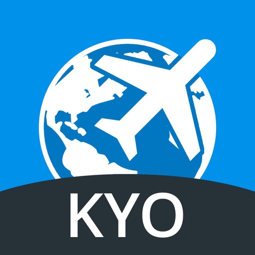 Kyoto Travel Guide with Offline Street Map icon
