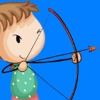 A Girl Champion In The Bow With Arrow
