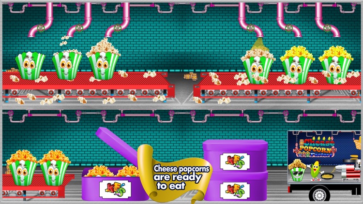 Cheese Popcorn Factory - Easy Cooking Games screenshot-4