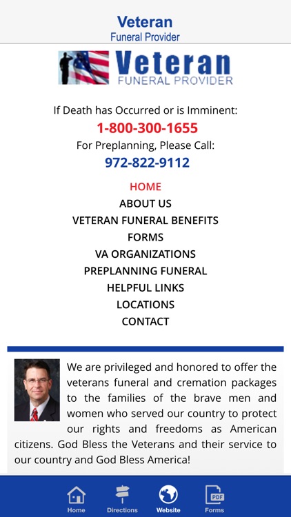 Veteran Funeral Provider