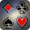 This advertisement sponsored application includes all standard games of solitaire like Solitaire, FreeCell, Pyramid, etc