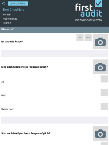 firstaudit - Checklisten App screenshot 4