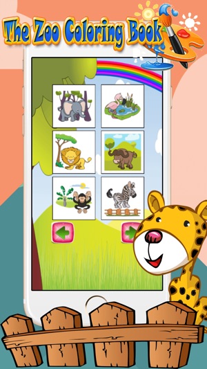 Zoo Animal Coloring Book Learn to draw and color(圖3)-速報App