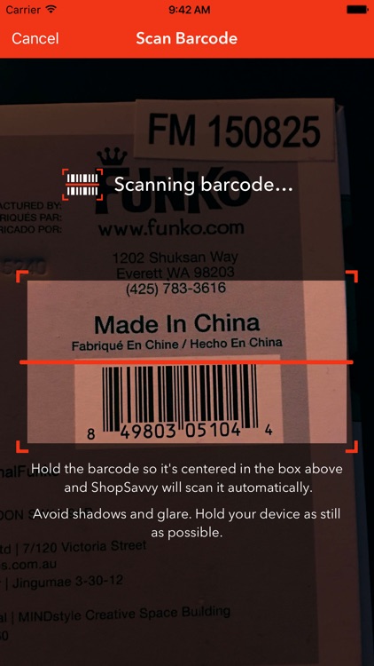 Shop Savvy Barcode Scanner - Price Compare & Deals