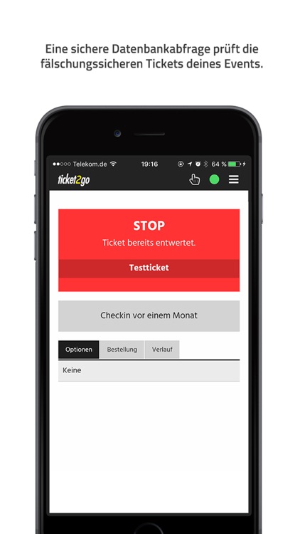 Scanphone by ticket2go