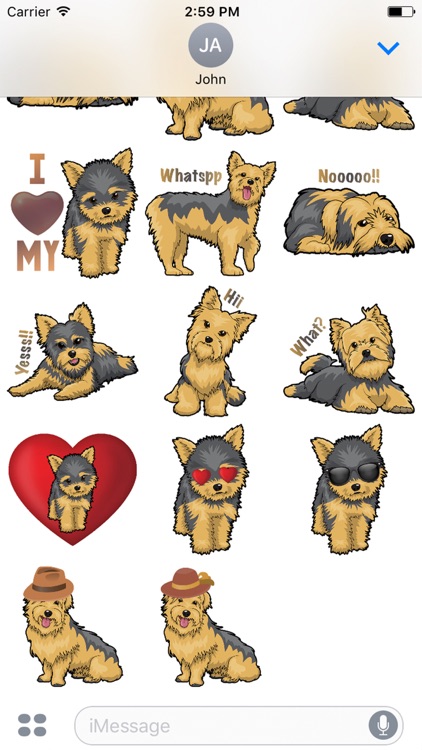 Yorkiemoji - Yorkie Emoji & Stickers