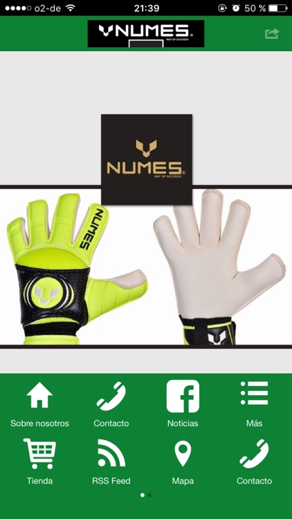 Guantes Portero Numes