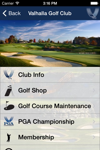Valhalla Golf Club Member App screenshot 2