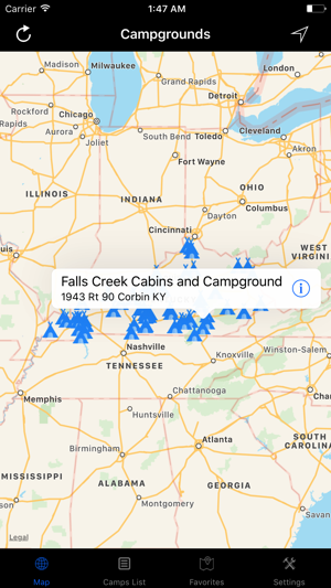 Kentucky – Campgrounds & RV Parks