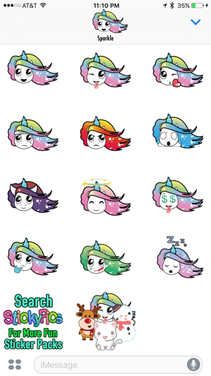 Unicorn Emoji Stickers(圖3)-速報App