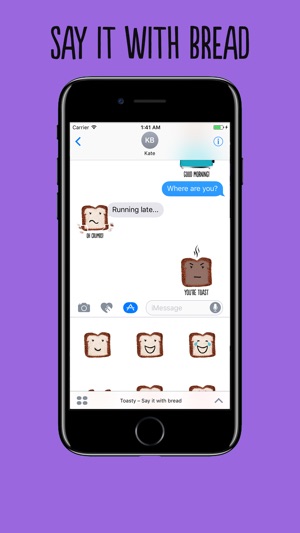 Toasty – Say it with bread(圖2)-速報App