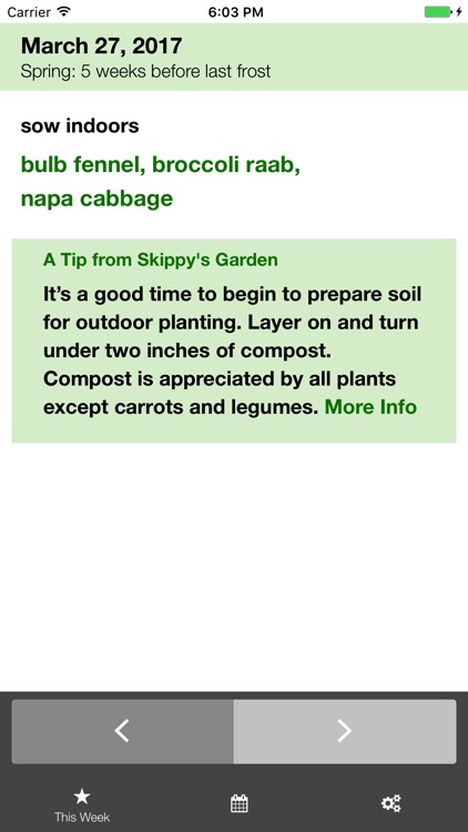 Skippy's Vegetable Planting Calendar
