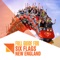 Six Flags New England is a group of entertainment attractions, rides, and other events in a location for the enjoyment of large numbers of people