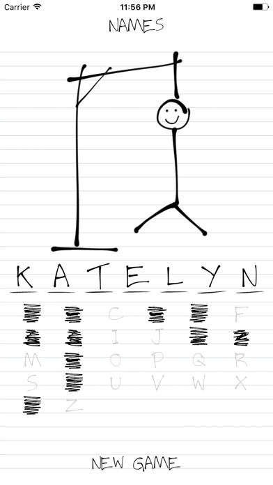 Hangman: Names screenshot1