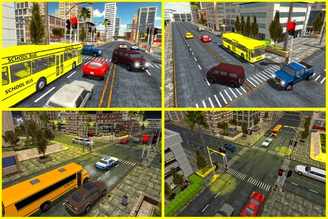 High School Bus Driver -  City Bus Simulator 2017 screenshot 4