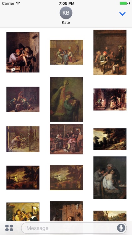 Adriaen Brouwer Artworks Stickers