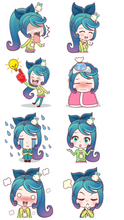 Mobile Girl Stickers screenshot-3