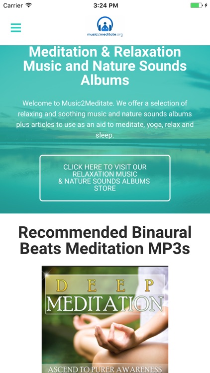 Music2Meditate App