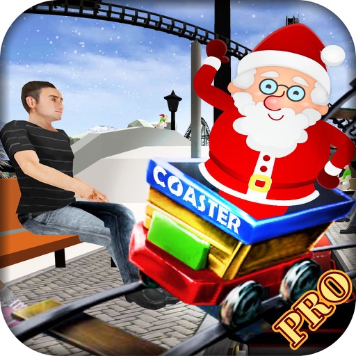 Drive Christmas Roller Coaster Pro Icon
