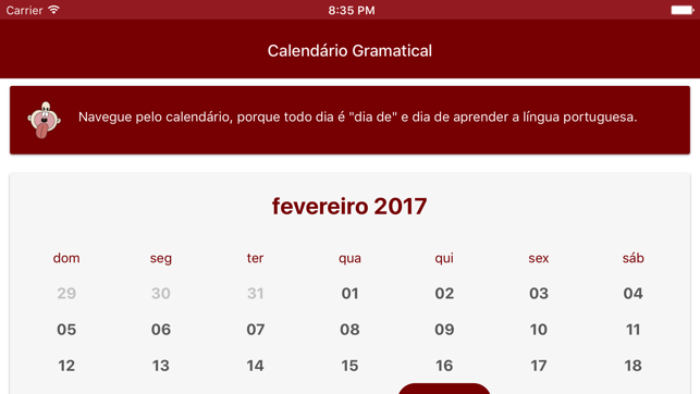 Calendário Gramatical(圖2)-速報App