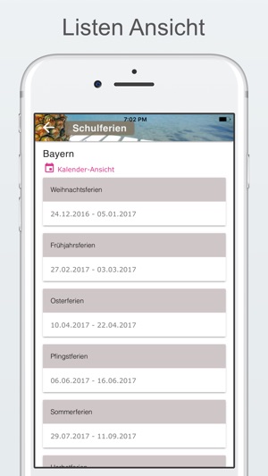 Schulferien In Deutschland On The App Store