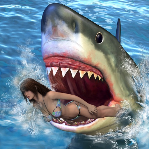 Hungry Attack Shark 3D Icon