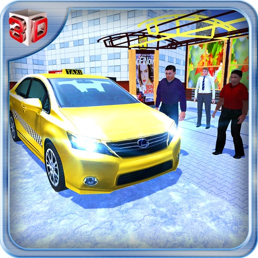 Offroad Taxi Car Simulator & Crazy Hill Driving Icon