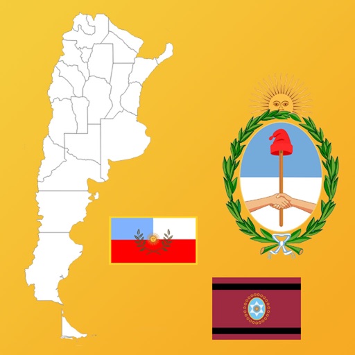 Argentina State Flags, Maps, Info iOS App