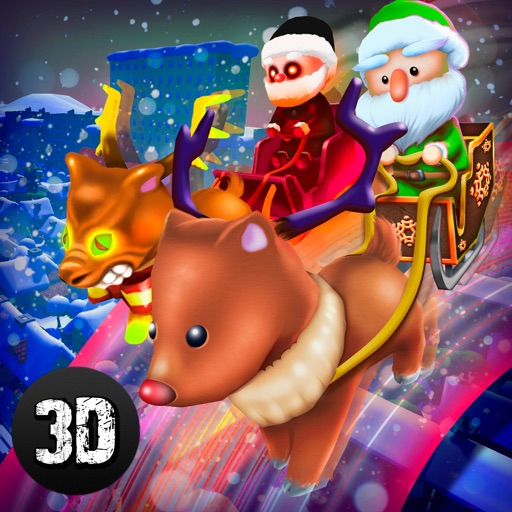 Santa Claus Christmas Snow Racing Full iOS App