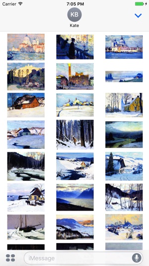 Clarence Gagnon Artworks Stickers(圖4)-速報App