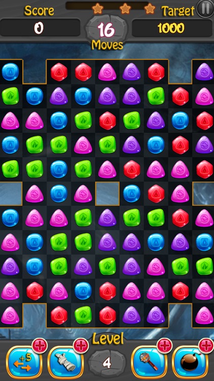 Jewels and Gems Match 3 Game screenshot-3