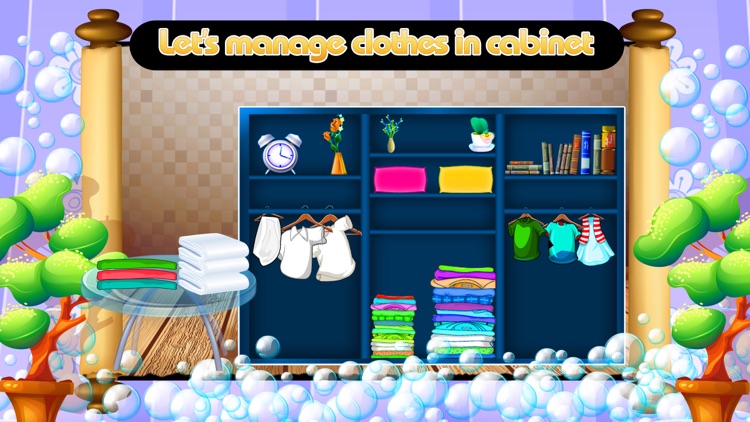 Girls Laundry Washing- Clothes Cleanup & Wash Game screenshot-4