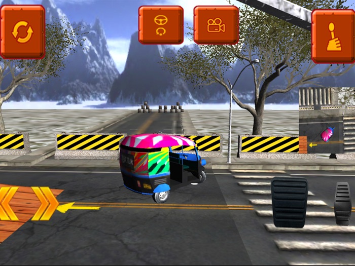 史诗笃笃人力车驱动器 - 未来派的模拟器。