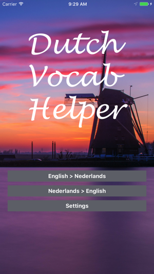 Dutch Vocab Helper Lite(圖1)-速報App